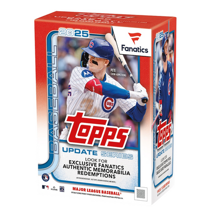 2025 Topps Updates Baseball Fanatics Exclusive Value Box