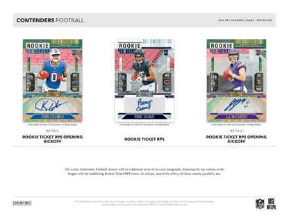 2024 Panini Contenders Football Retail Box