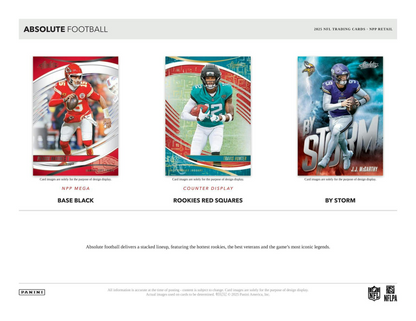 2025 Panini Absolute Football Mega Box