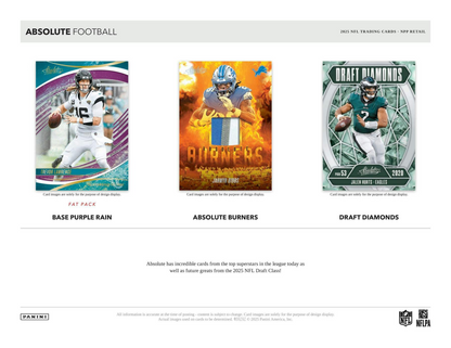 2025 Panini Absolute Football Mega Box