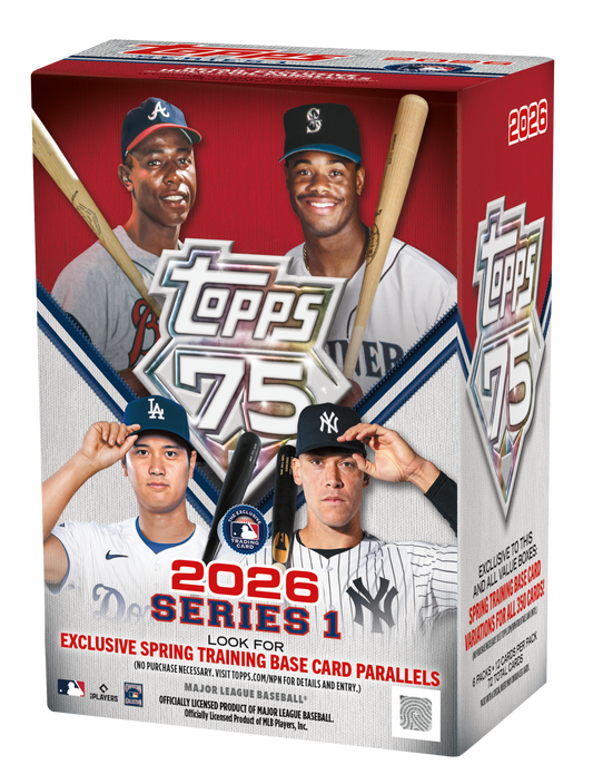 2026 Topps Baseball Series 1 Value Box - PRESALE (LIMIT 2 PER PERSON)