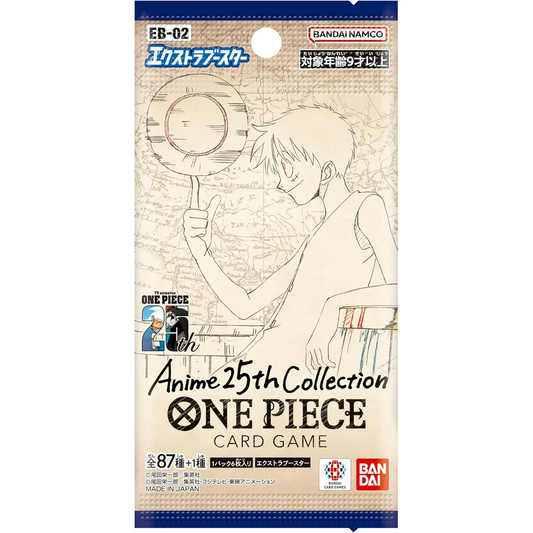 One Piece Card Game: Anime 25th Collection Japanese Extra Booster Box (EB-02)