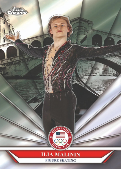 2026 Topps Chrome U.S. Olympics Hobby Box