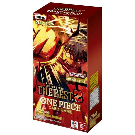 One Piece Card Game: One Piece Card The Best Vol. 2 Japanese Booster Box (PRB-02)