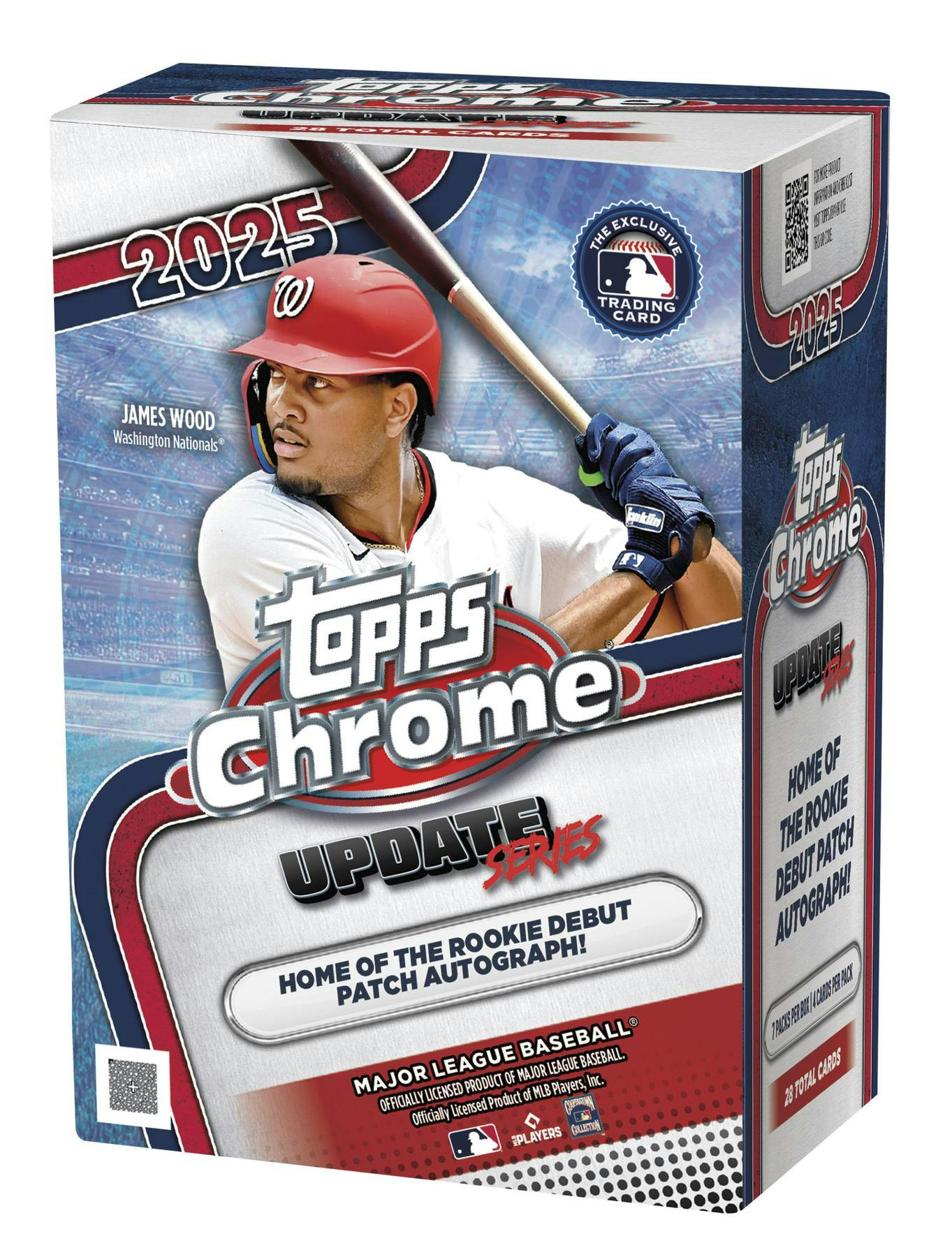 2025 Topps Chrome Updates Baseball Factory Sealed Value Box