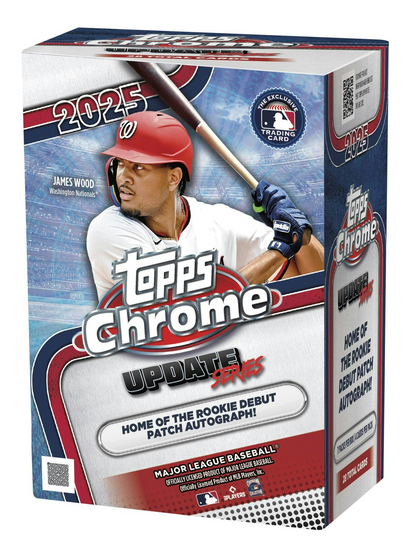 2025 Topps Chrome Updates Baseball Factory Sealed Value Box