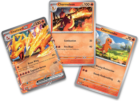 Charizard ex Super Premium Collection Promos (3 Promo Cards Only)
