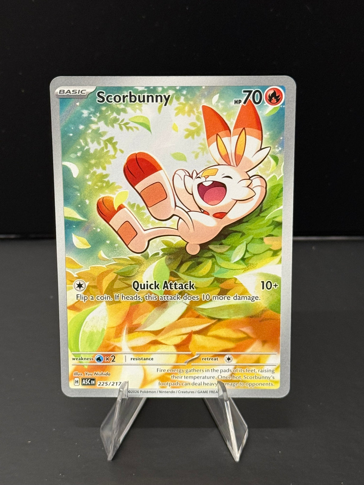 Scorbunny 225/217 - Illustration Rare – GC Hobby