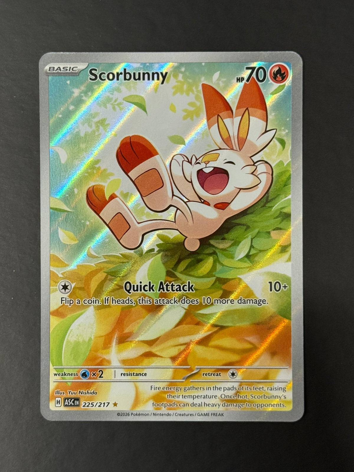Scorbunny 225/217 - Illustration Rare – GC Hobby