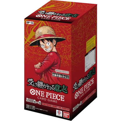 One Piece Card Game: Carrying on His Will Japanese Booster Box (OP