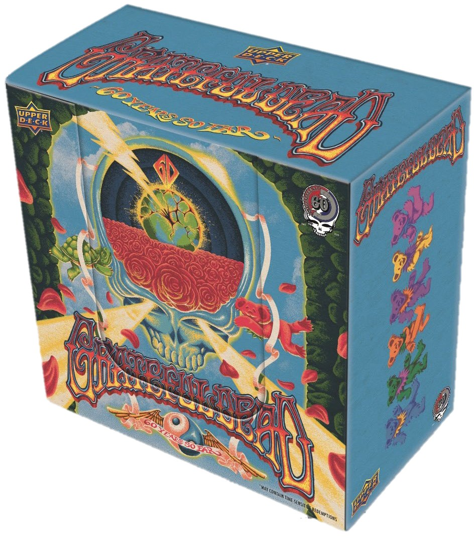 2025 Upper Deck Grateful Dead 60 Years So Far A Visual Trip Retail Box