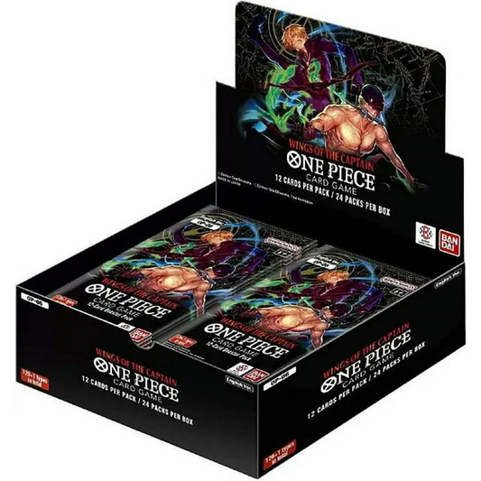 One Piece Card Game: Wings of the Captain English Booster Box (OP-06)