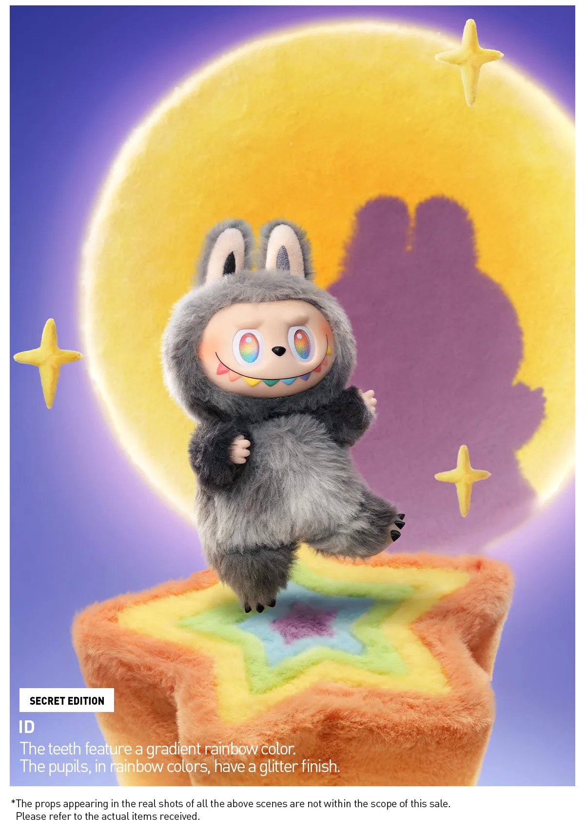 Labubu Big Into Energy - THE MONSTERS Vinyl Plush Pendant Blind Box