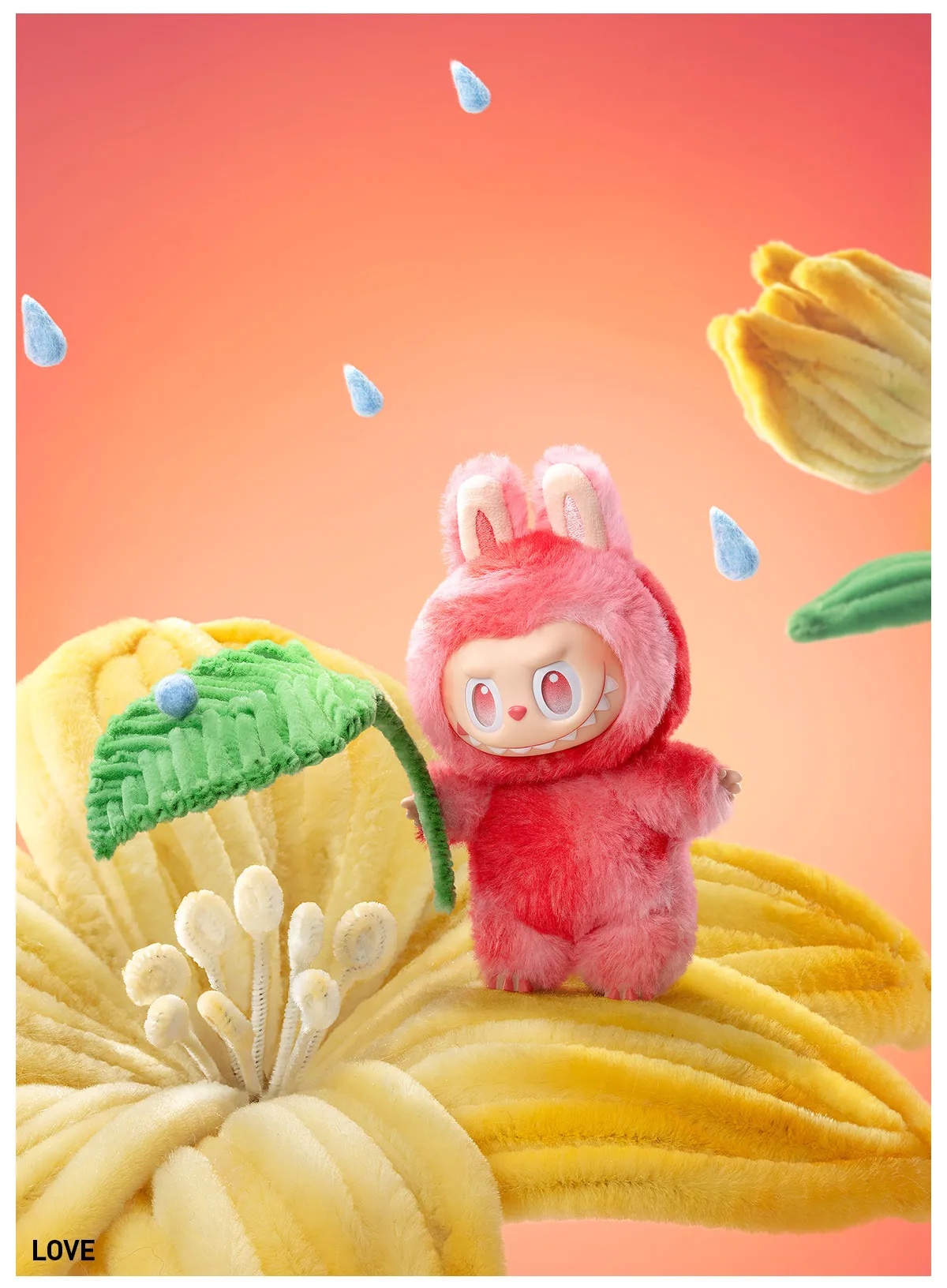 Labubu Big Into Energy - THE MONSTERS Vinyl Plush Pendant Blind Box