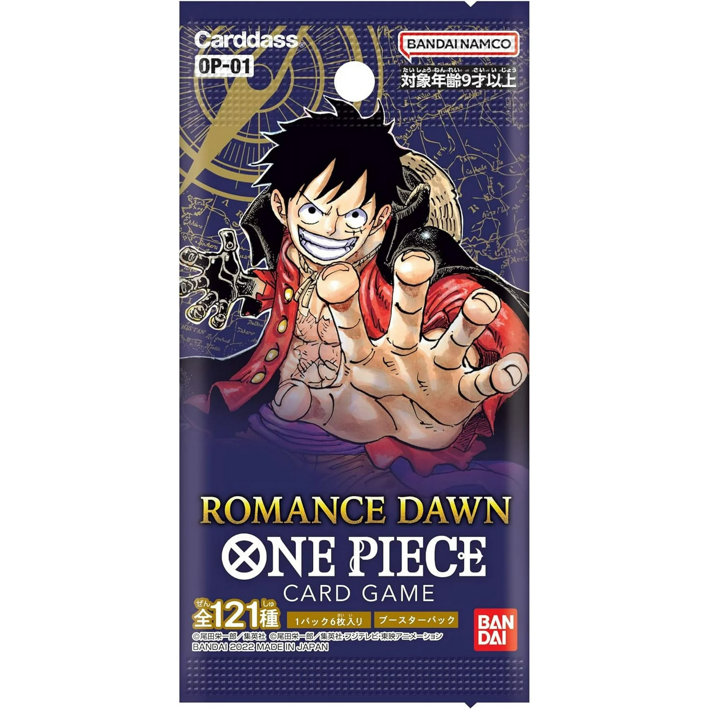 One Piece Card Game: Romance Dawn Japanese Booster Box (OP-01)