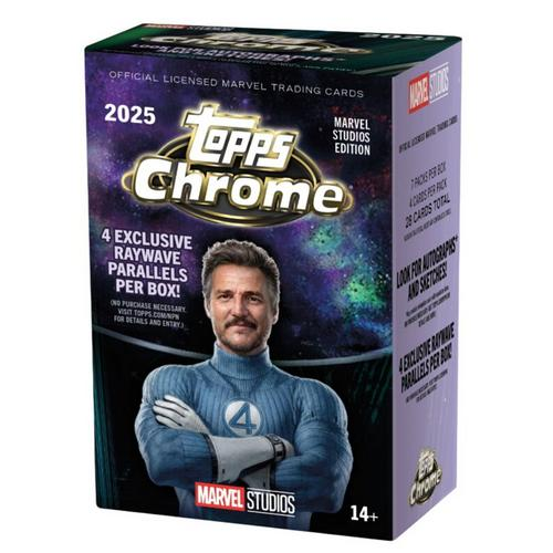 2025 Topps Marvel Studios Chrome Value Box