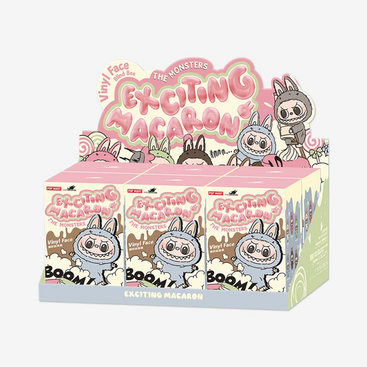 Labubu Exciting Macaron Vinyl Face Blind Box - THE MONSTERS