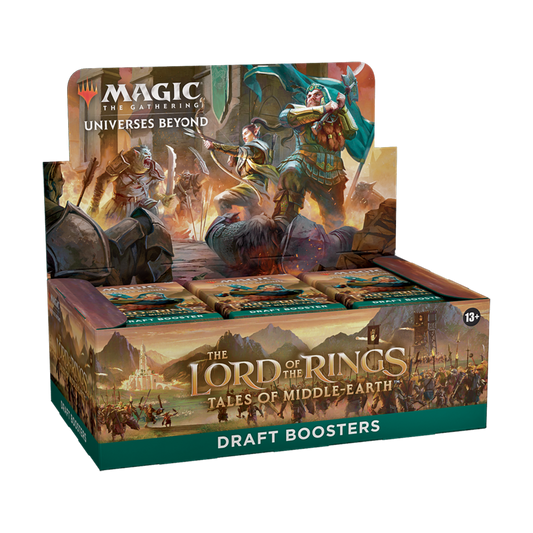 Magic: The Gathering The Lord of the Rings Tales from Middle Earth Draft Booster Box