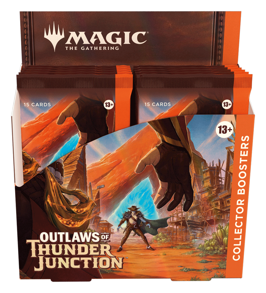 Magic: The Gathering Outlaws of Thunder Junction Collector Booster Display