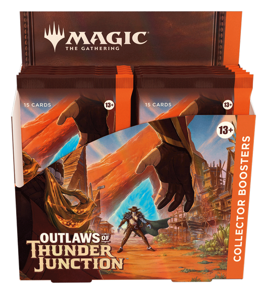 Magic: The Gathering Outlaws of Thunder Junction Collector Booster Display