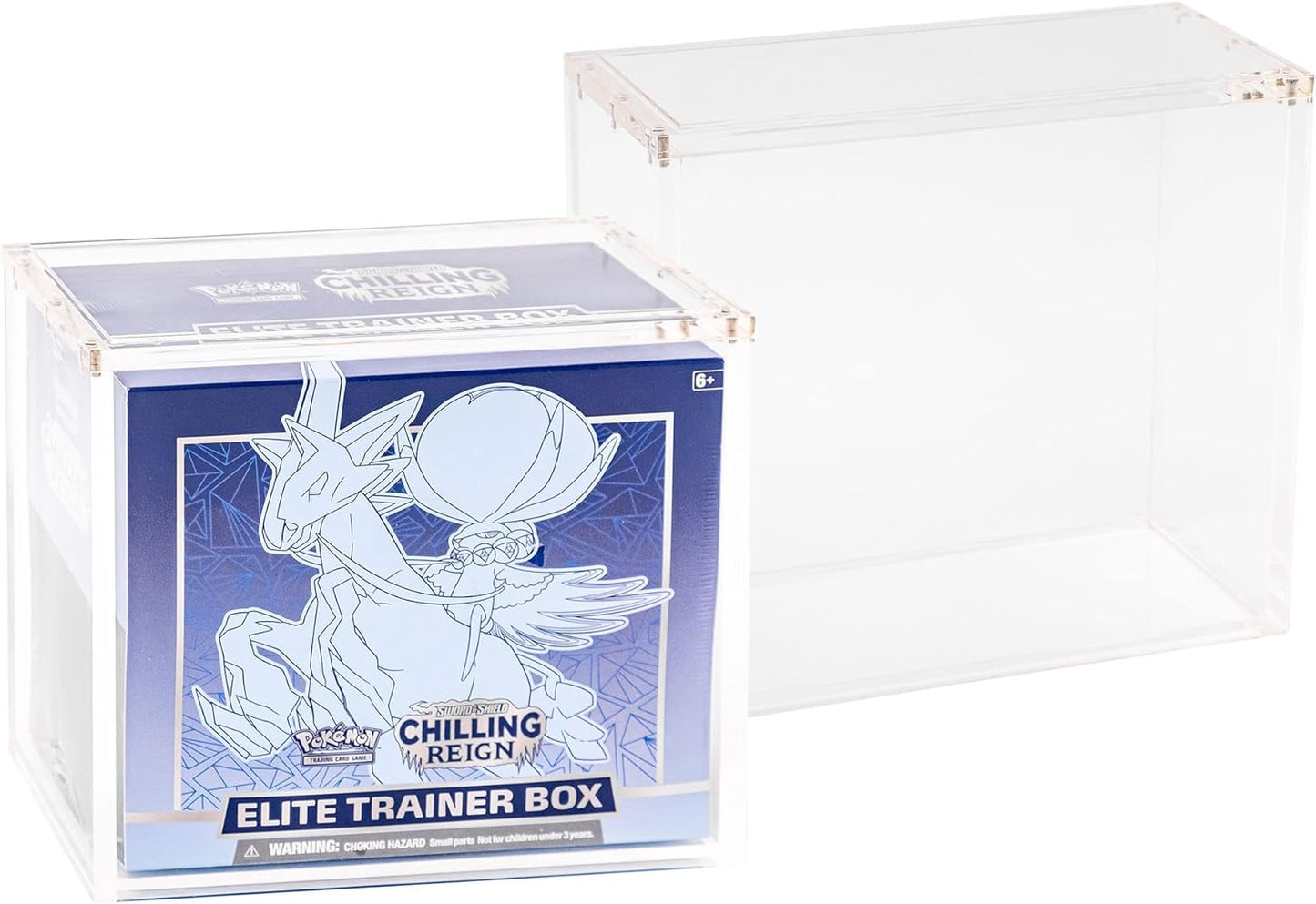 Platinum Protectors Acrylic Display Case for Pokemon Elite Trainer Box with Magnetic Top