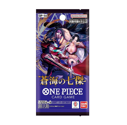 One Piece Card Game: The Azure Sea's Seven Japanese Booster Box (OP-14)