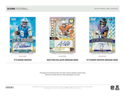 2025 Panini Score Football Mega Box