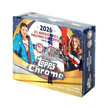 2026 Topps Chrome U.S. Olympics Hobby Box