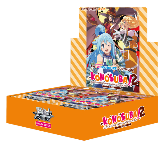 Weiss Schwarz Konosuba! God's Blessing on this Wonderful World! Re:Edit Booster Box - English